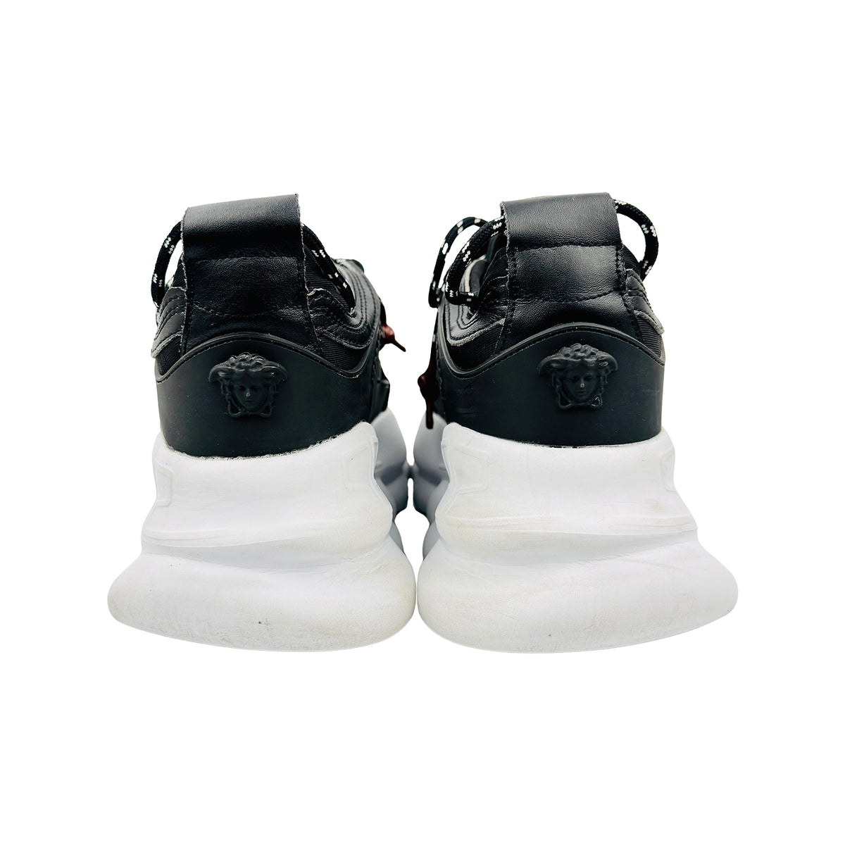 Versace Chain Reaction 'Black Mesh' Shoes (Size 45) - DSU7071E-D9TVG-D41H1