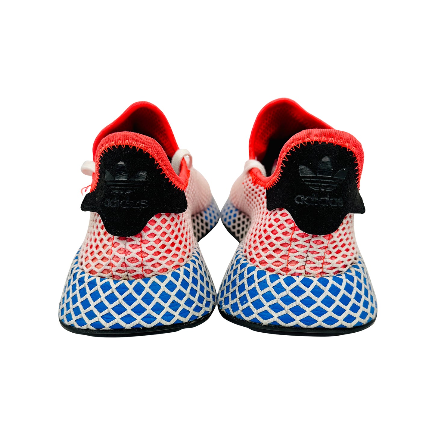 Adidas Deerupt Runner Red Blue Sneakers (Size 41/41.5) - AC8466
