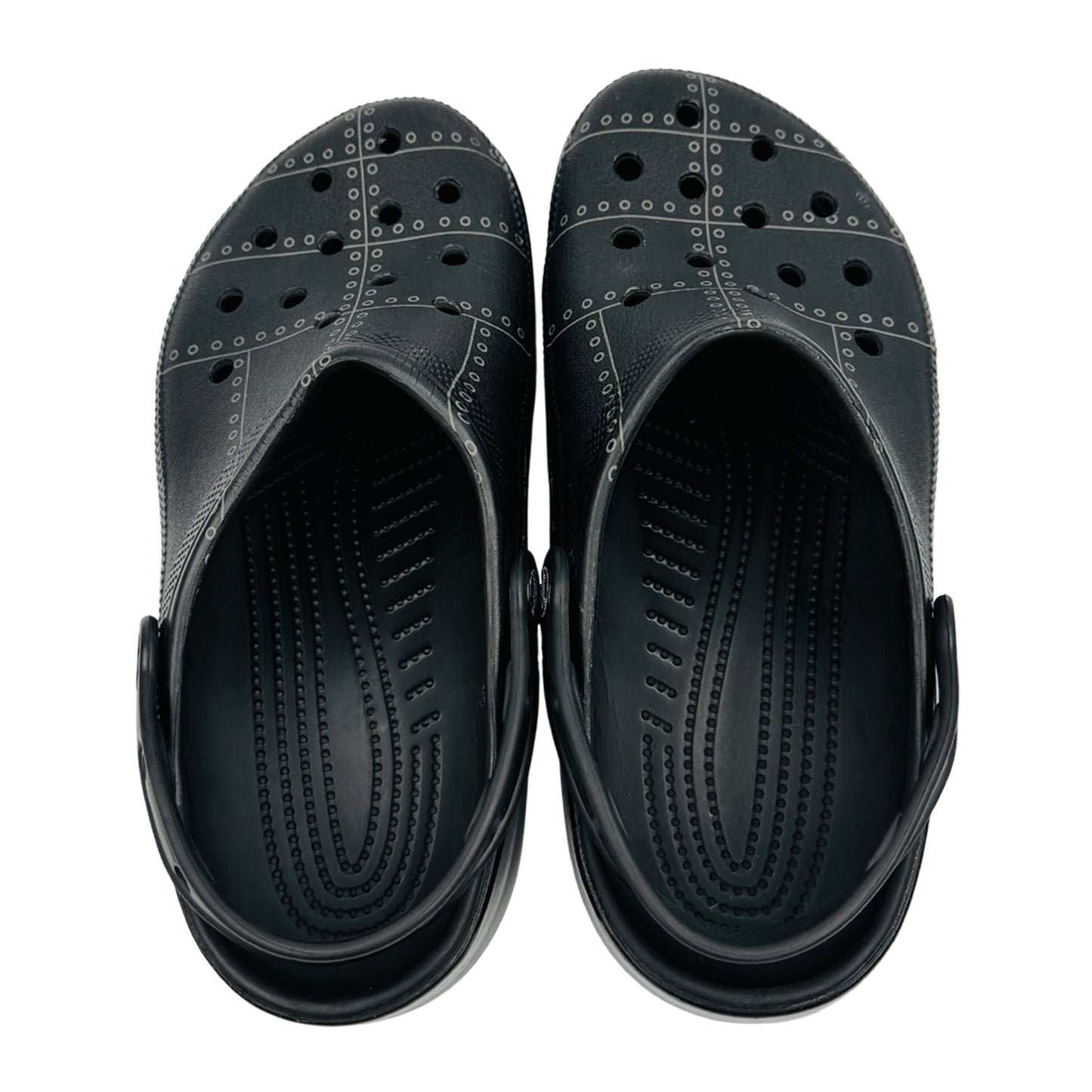 Crocs Yukon Vista II Black Foam Clogs (Size 42)