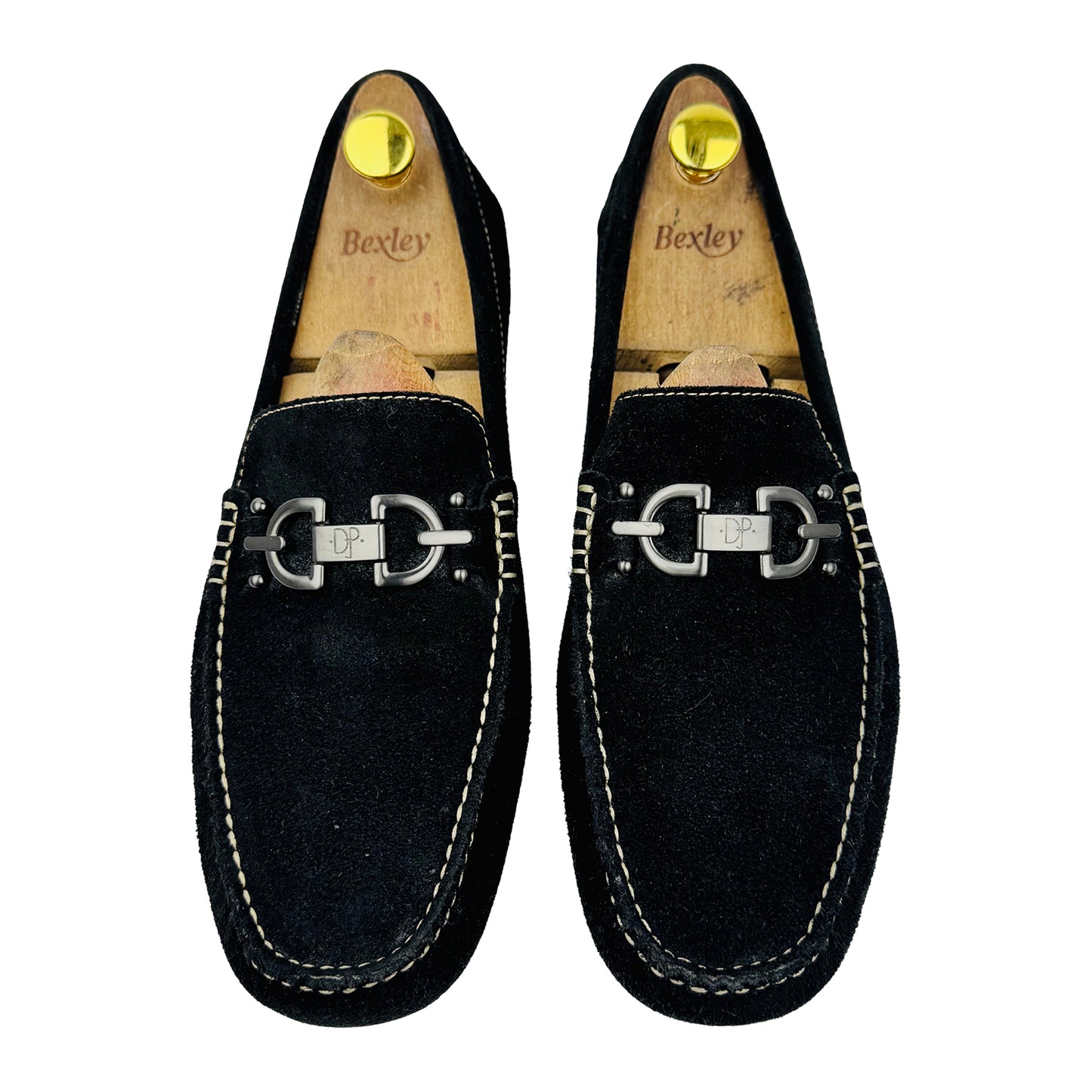 Donald J Pliner Dacio Bit Suede Loafers (Size 42.5)