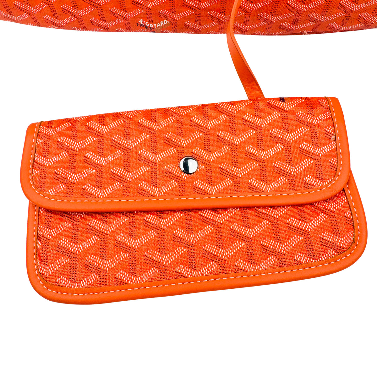 Goyard Saint Louis PM 'Bright Orange' Tote Bag