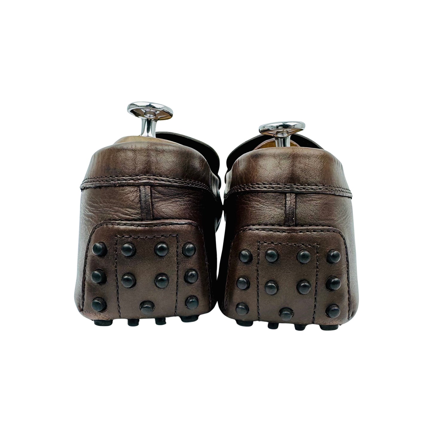 Tod's Men's Brown Calf Leather Loafers (Size 44/44.5)