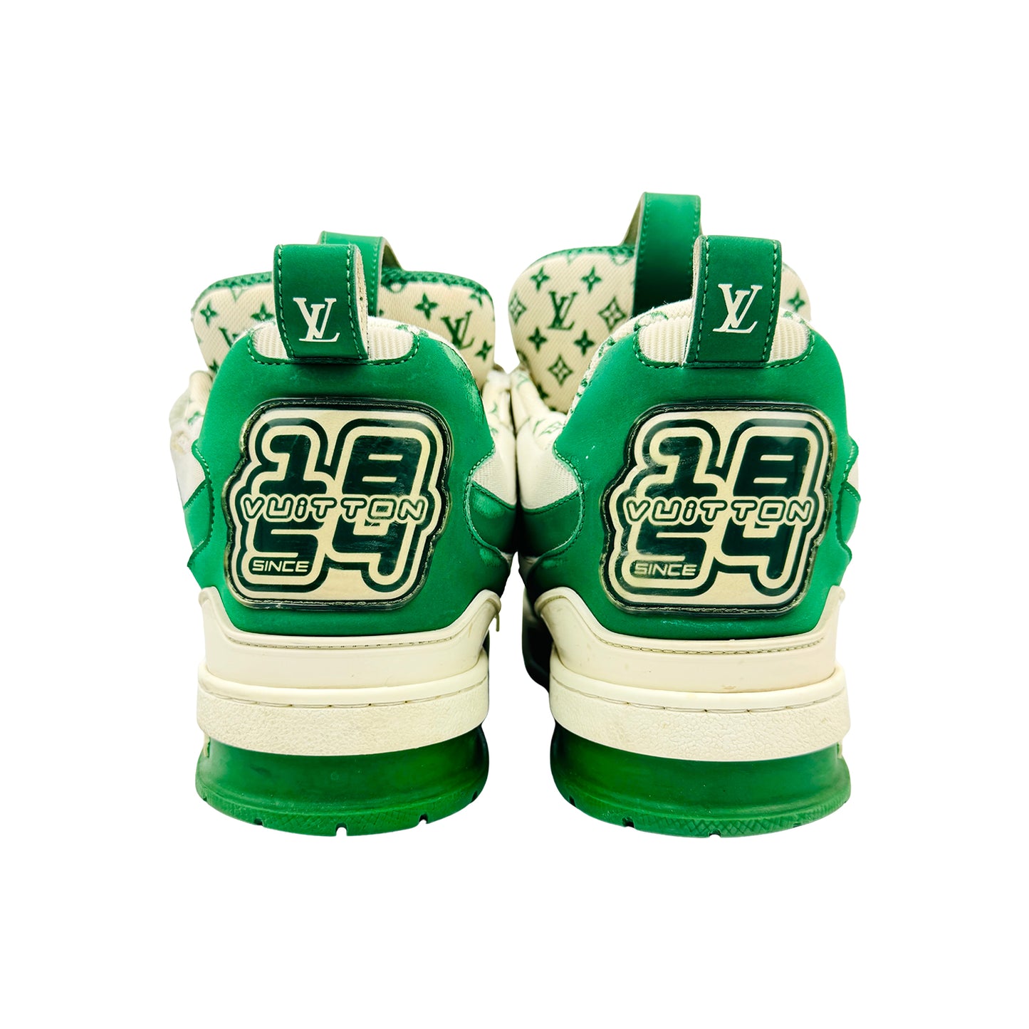 Louis Vuitton LV Skate 'Green White' Sneakers (Size 43) - 1AC520