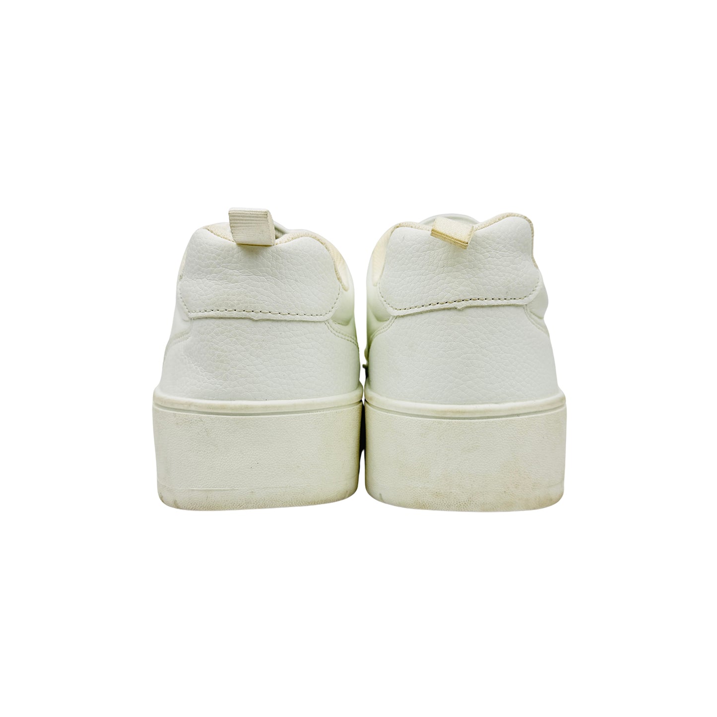 Primark White Leather Sneakers (Size 40) - 210661592