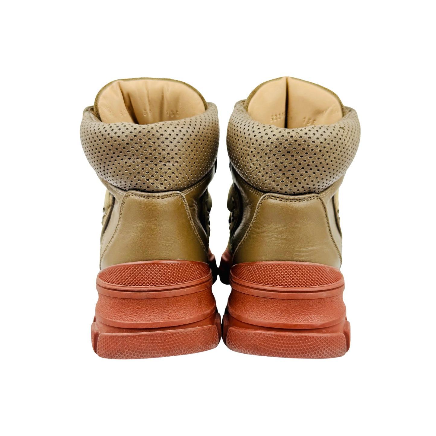 Gucci Flashtrek Leather High Top Boots (Size 39) - 522989
