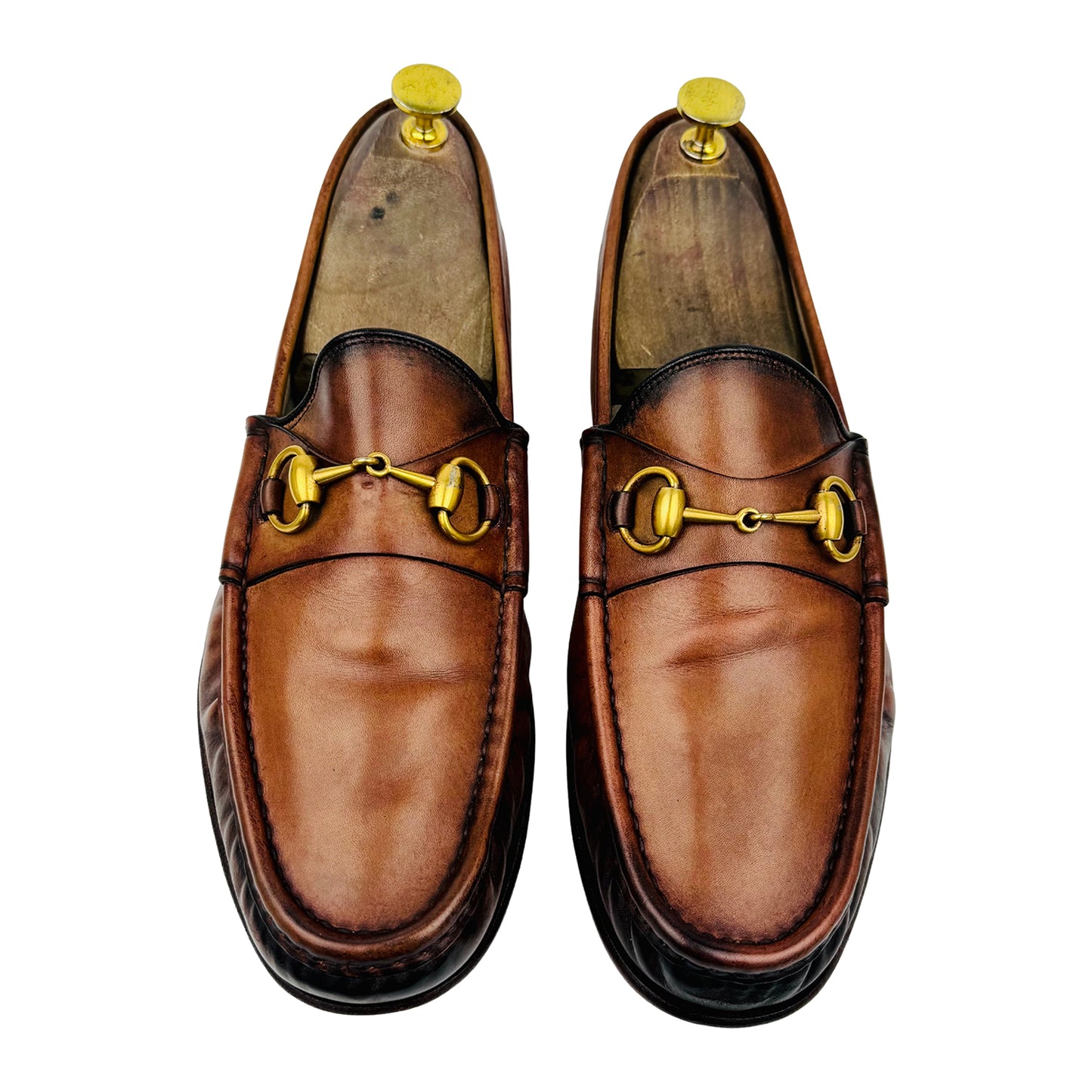 Gucci 1958 Two Tone Horsebit Loafers (Size 42.5/43)