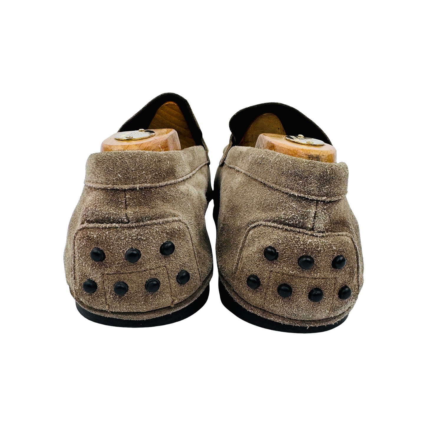 Tod's Gommino Suede Penny Brown Loafers (Size 43.5/44)