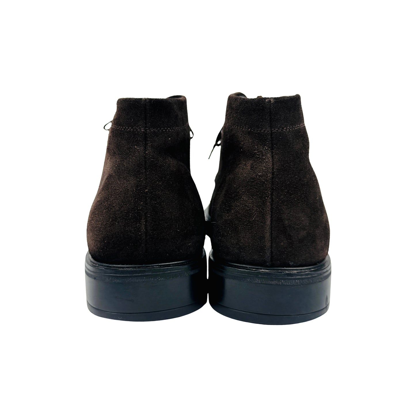 Salvatore Ferragamo Dark Brown Chukka Boots (Size 42)