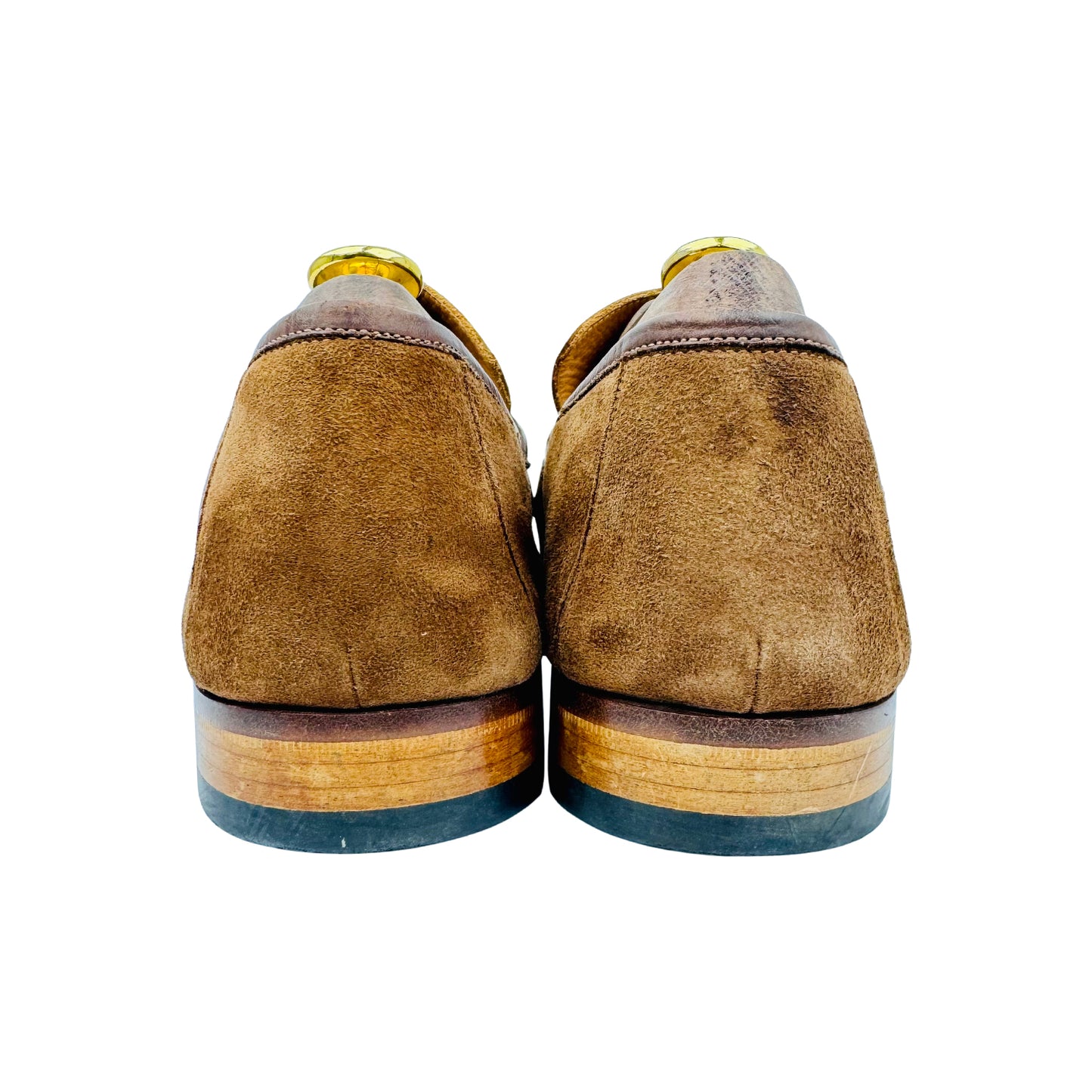 Mezlan Men's Brown Suede Tassel Loafer (Size 44/44.5)