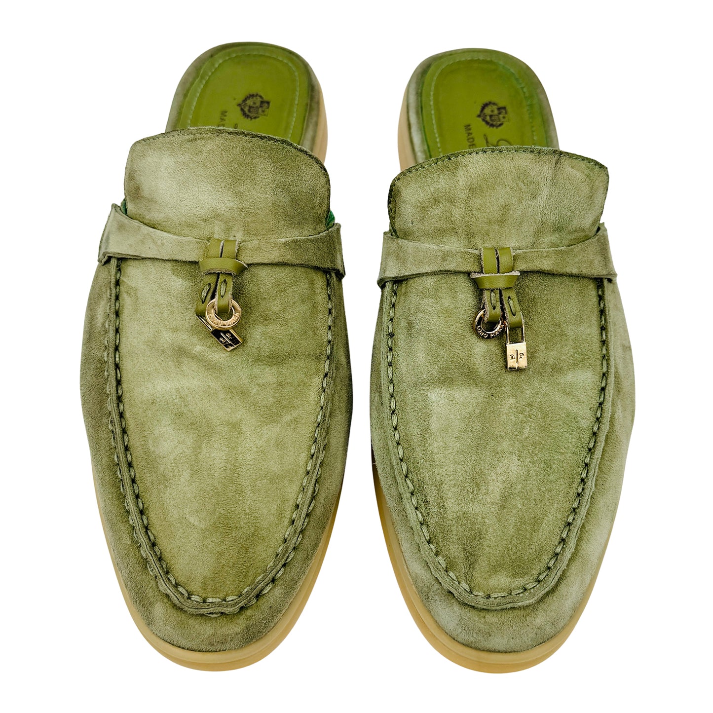 Loro Piana Charms Walk Babouche Mules (Size 40/40.5)