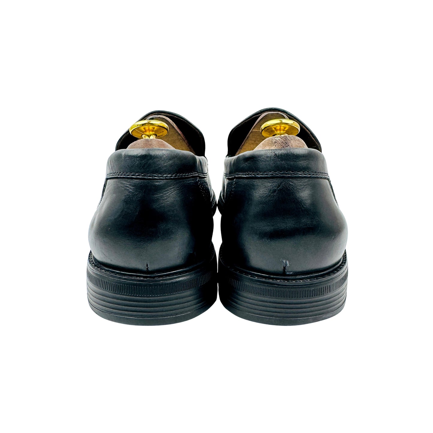BOSSsunwen Ostrich-Embossed Leather Loafers (Size 43)