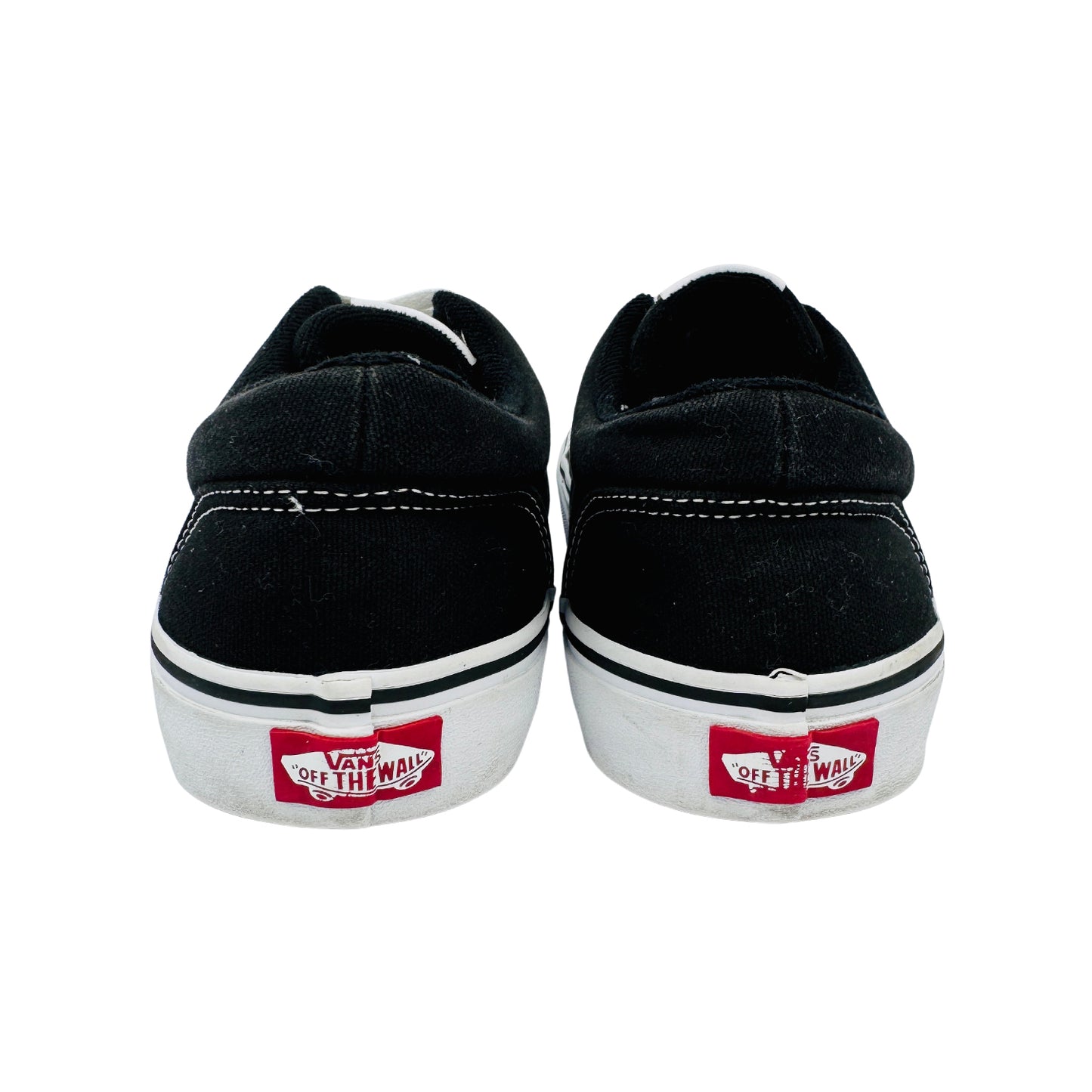 Vans Men's Old Skool Black White Sneakers (Size 43) - 751505