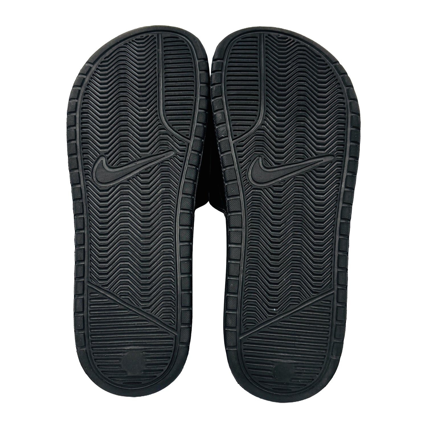 Outsole image of Nike Black Benassi JDI Slides (Size 40.5/41) - 343881-007
