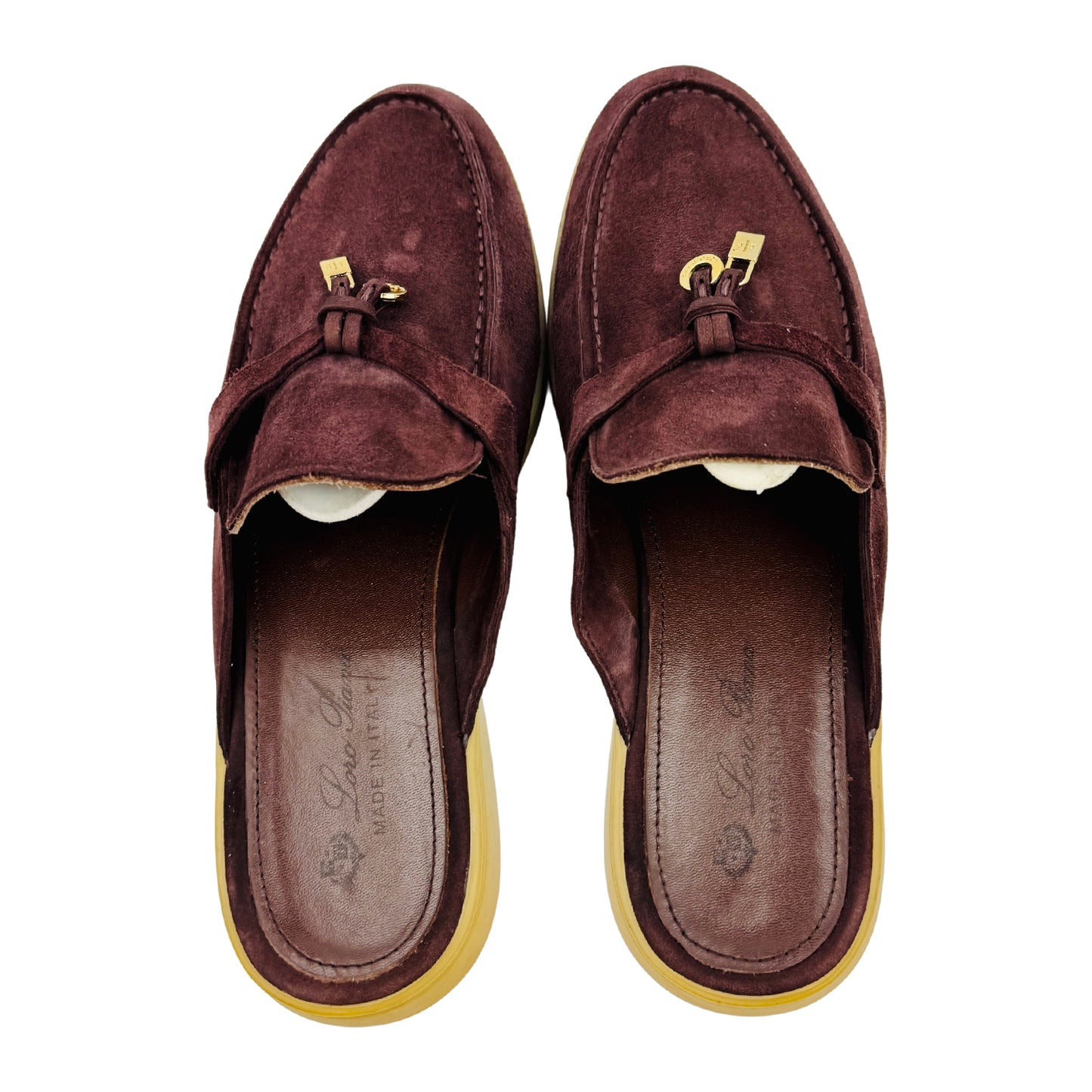 Loro Piana Charms Walk Babouche Mules (Size 39) - K 53076