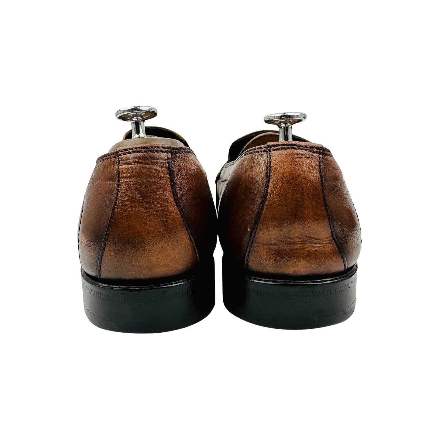 Hugo Boss Men's Brown Leather Bit Loafers (Size 45/45.5) - 50200774