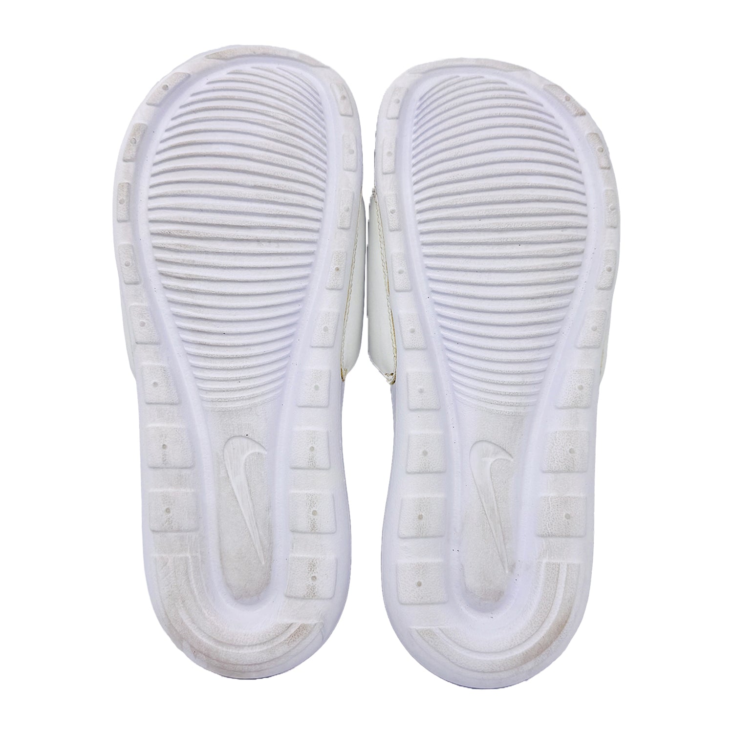 Outsole image of Nike Victori One White Slides (Size 38) - CN9677-100
