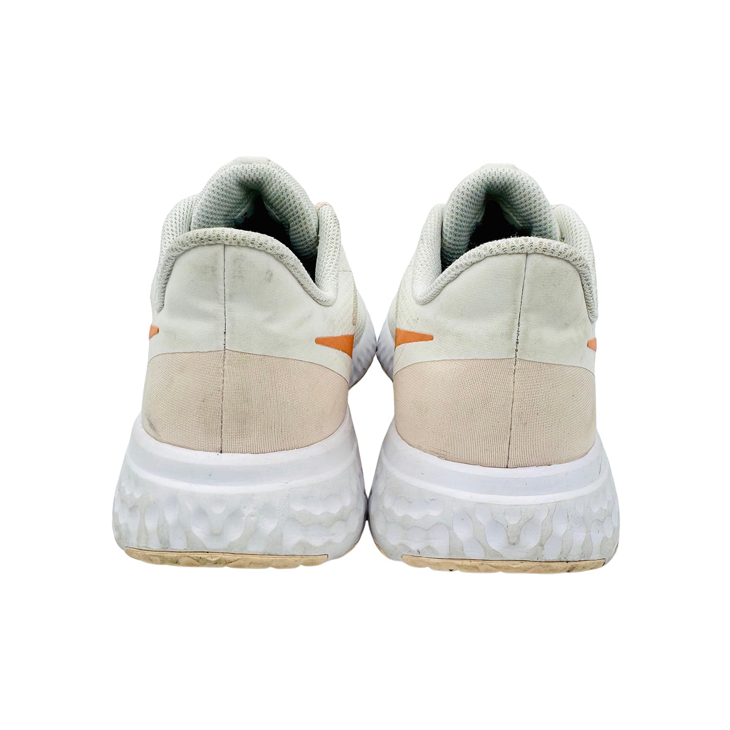 Nike Revolution 5 'White Orange Pearl' Shoes (Size 39) - BQ3207-109