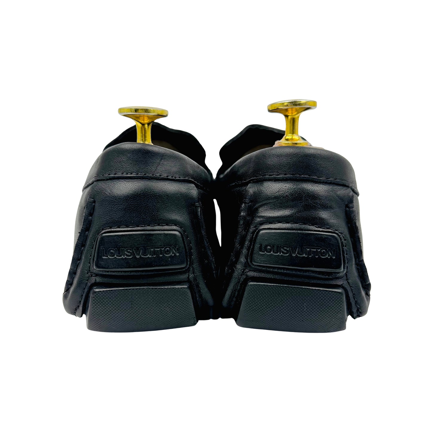 Louis Vuitton Monte Carlo Black Leather Loafers (Size 42.5)