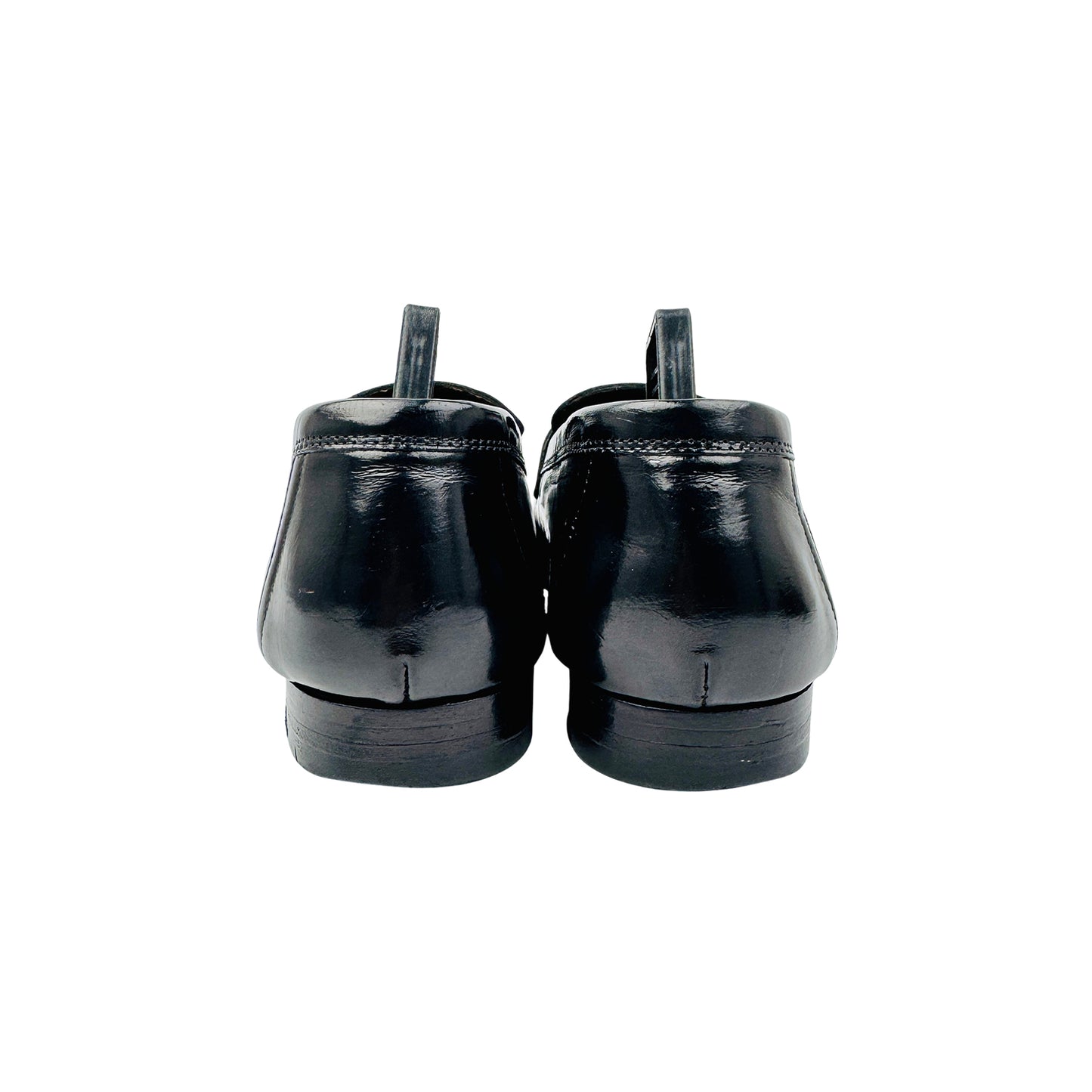 Hermès Women's Black Leather Loafers (Size 36/36.5)