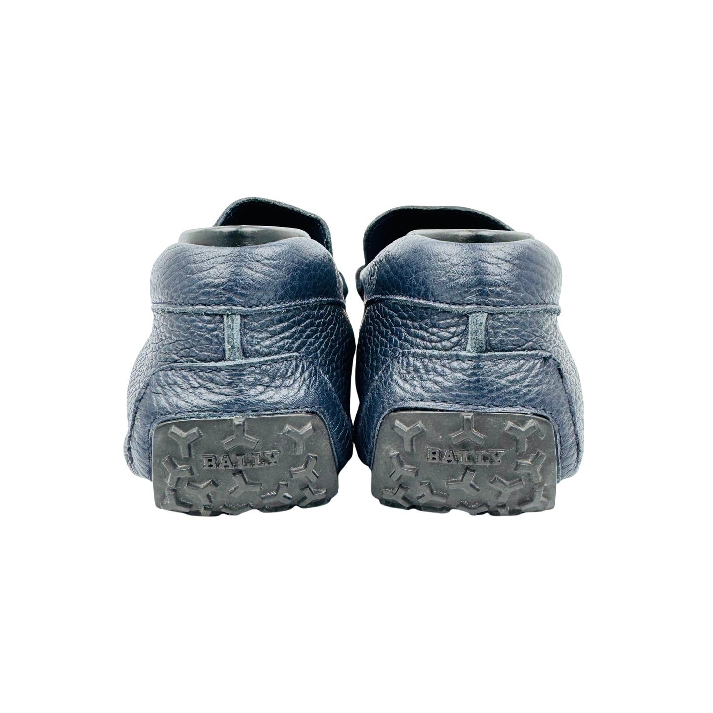 Bally Pietro Navy Leather Loafers (Size 41/41.5) - PIETRO-U