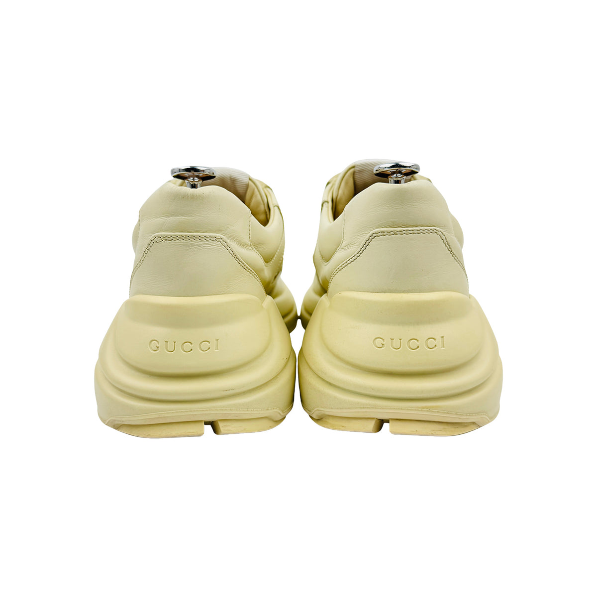 Gucci Rhyton Tiger Ivory Sneakers (Size 41/41.5) - 687611 DRW00 9522
