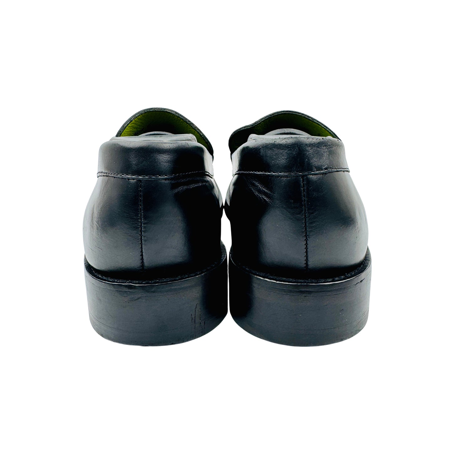 Paul Smith Men's Black Leather Loafers (Size 40/40.5)