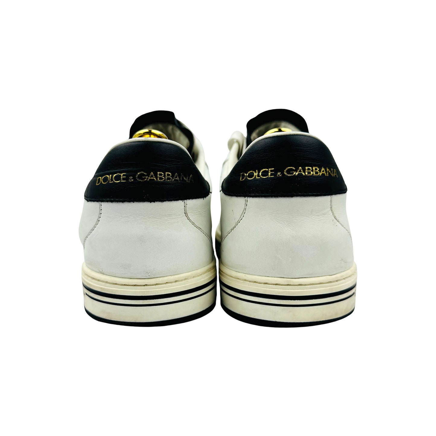 Dolce & Gabbana Roma White Sneakers (Size 43.5)