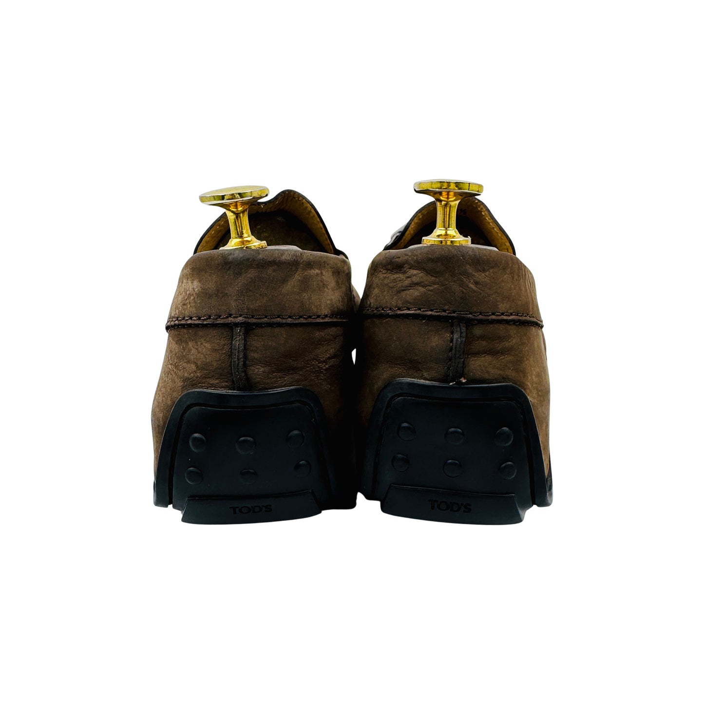 Tod's Men's Brown Suede Driving Loafers (Size 43)
