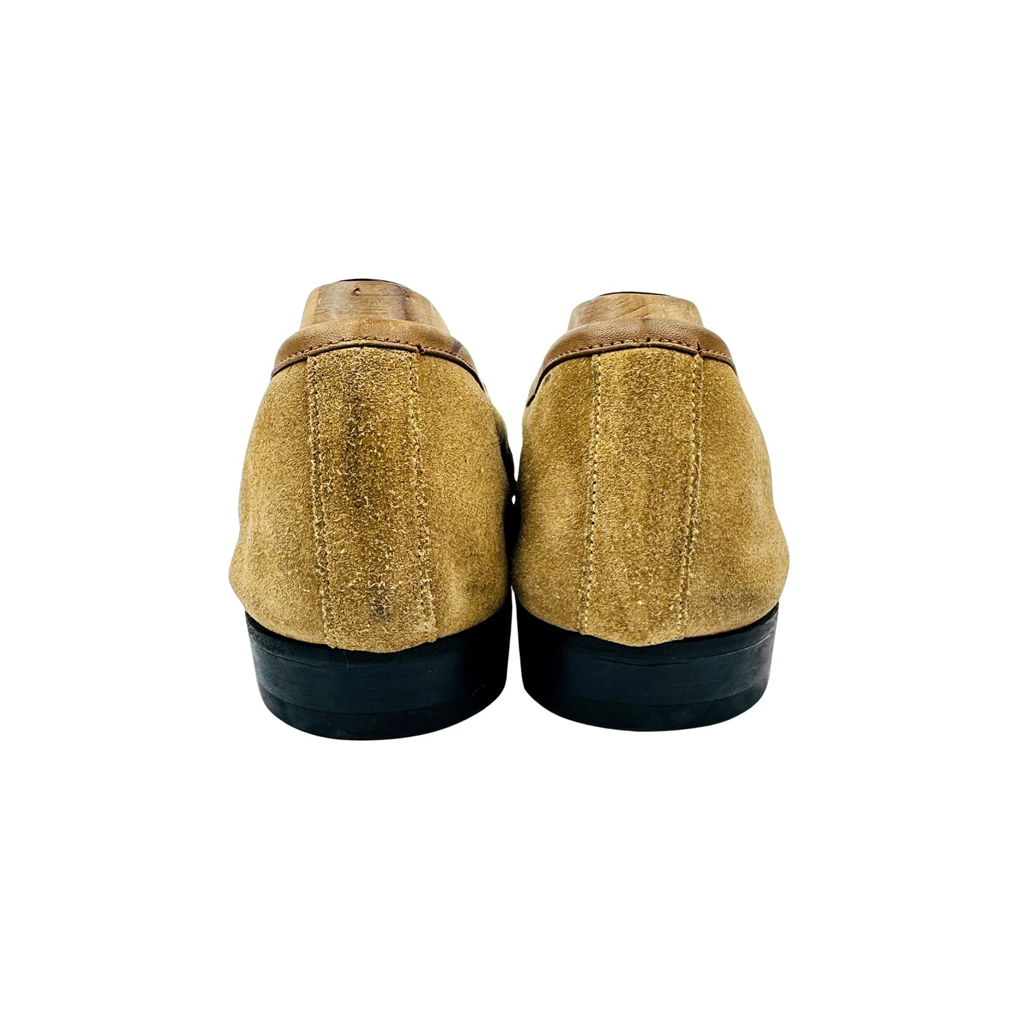 Thom Wills Men's Tan Suede Loafers (Size 42)