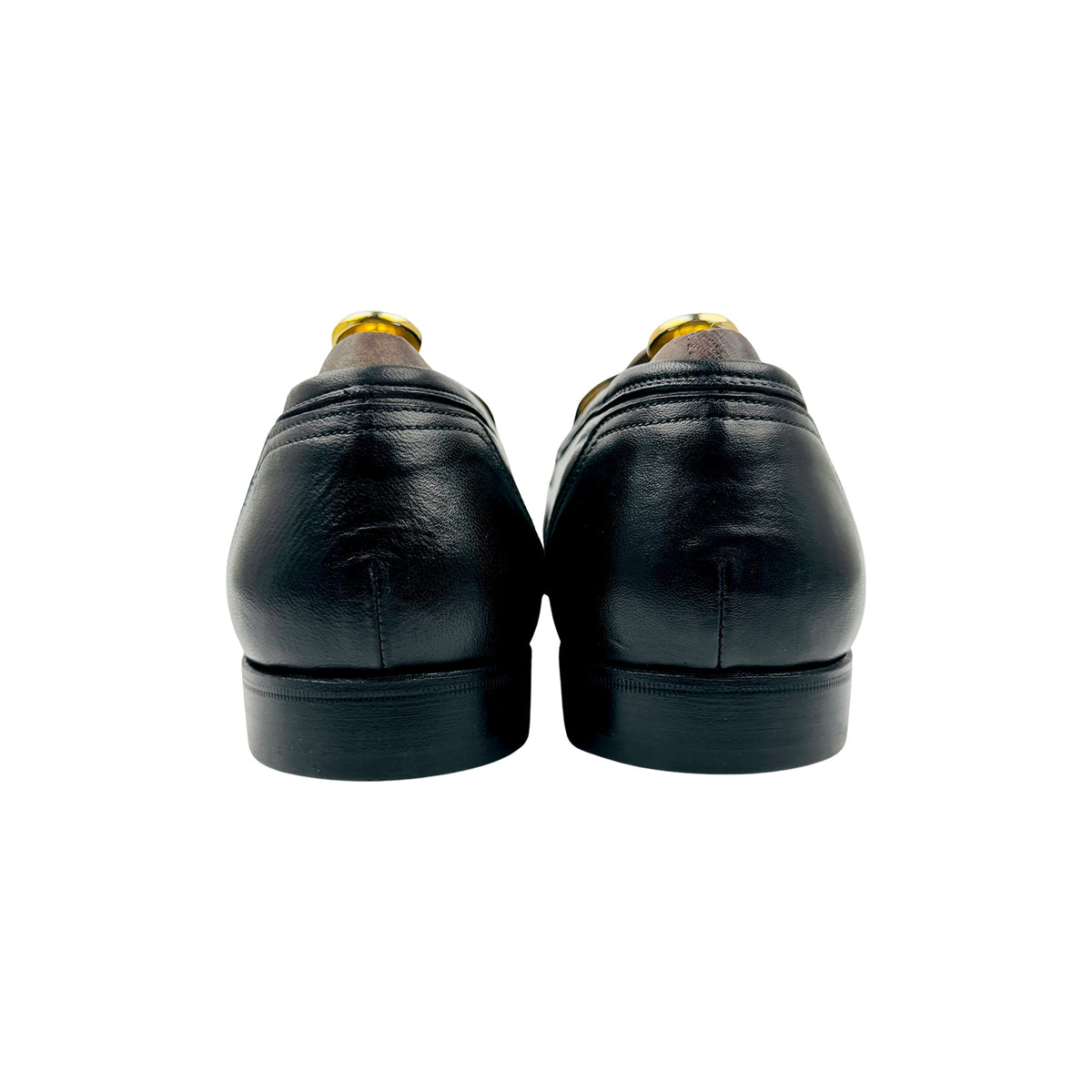 Bally Men's Black Leather Italian Loafers (Size 43)