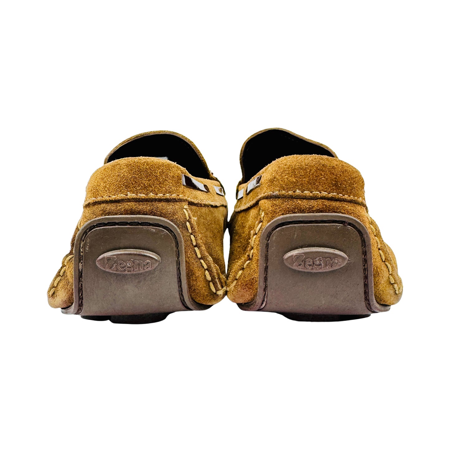 Ermenegildo Zegna 'Camel Brown' Loafers (Size 41/41.5)