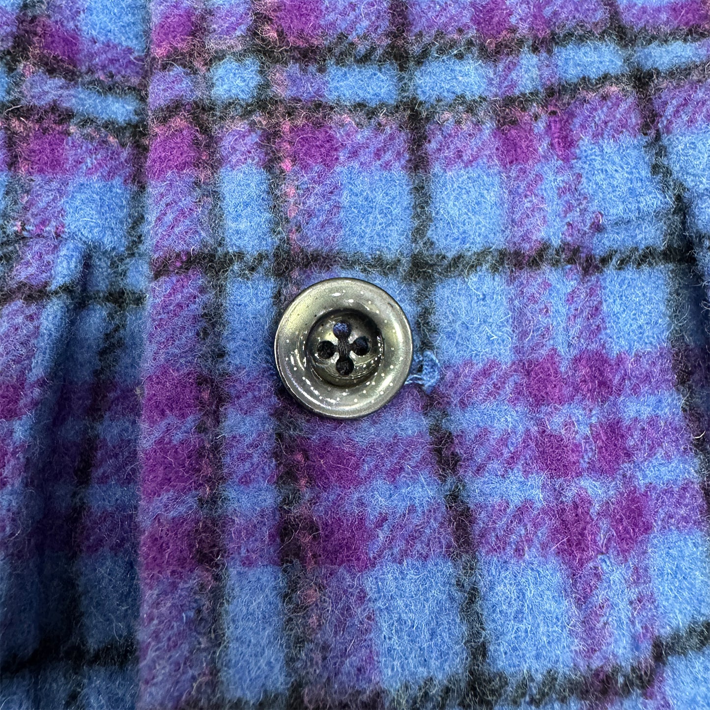 Louis Vuitton Cropped Flannel Blouson Trucker Jacket (Size Large/XL)