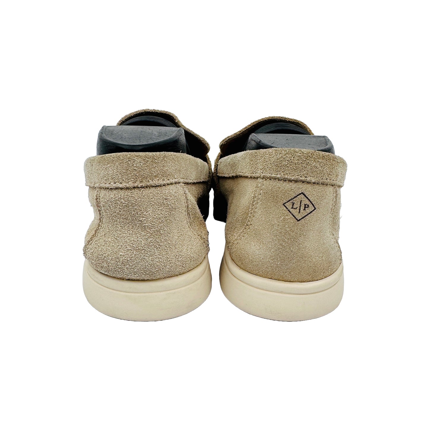 Back Side image of Loro Piana Women's Summer Walk Suede Loafers (Size 38) - FAE5444D044