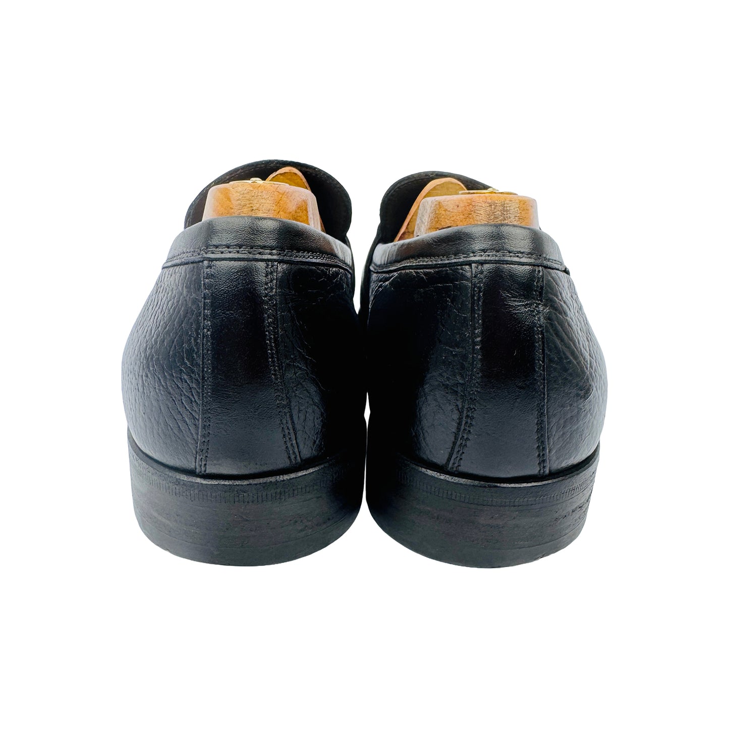 Versace Men's Medusa Grain Leather Loafers (Size 42.5)