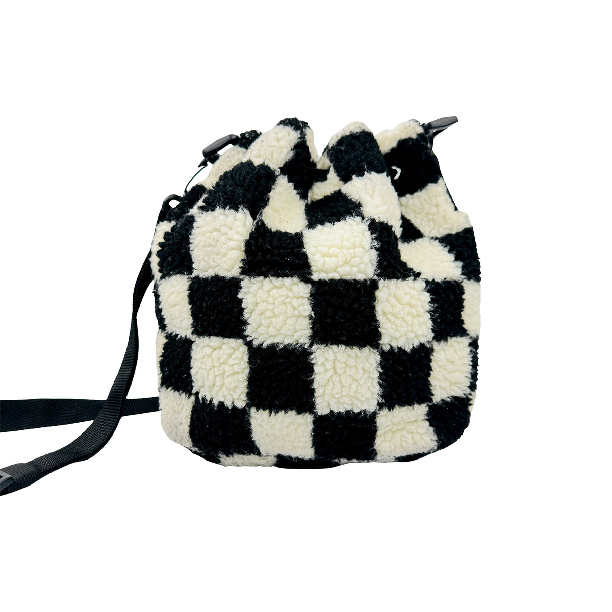 Vans ABD 'Checkerboard' Sherpa Bucket Bag - VN000CKF1KP