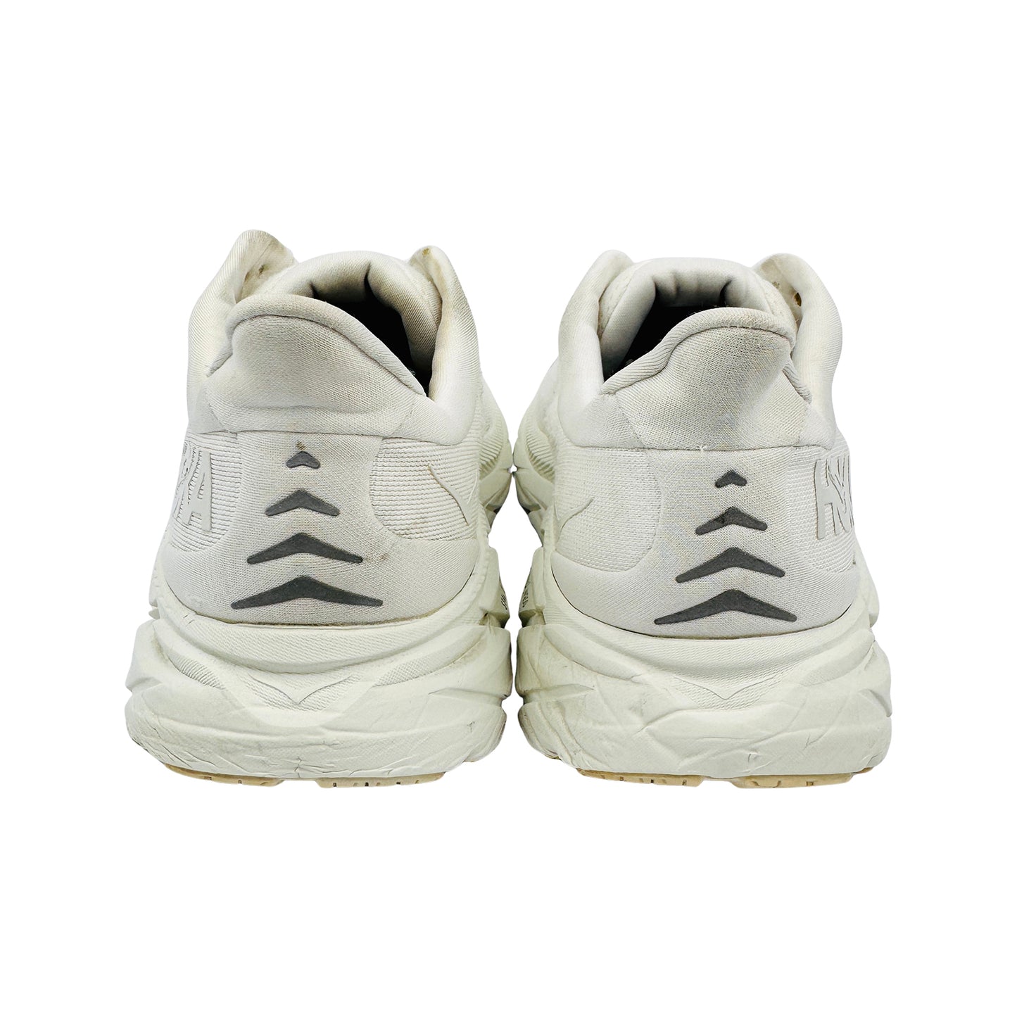 Hoka One One Clifton 8 White Shoes (Size 43.5/43) - 1119393‑WWH