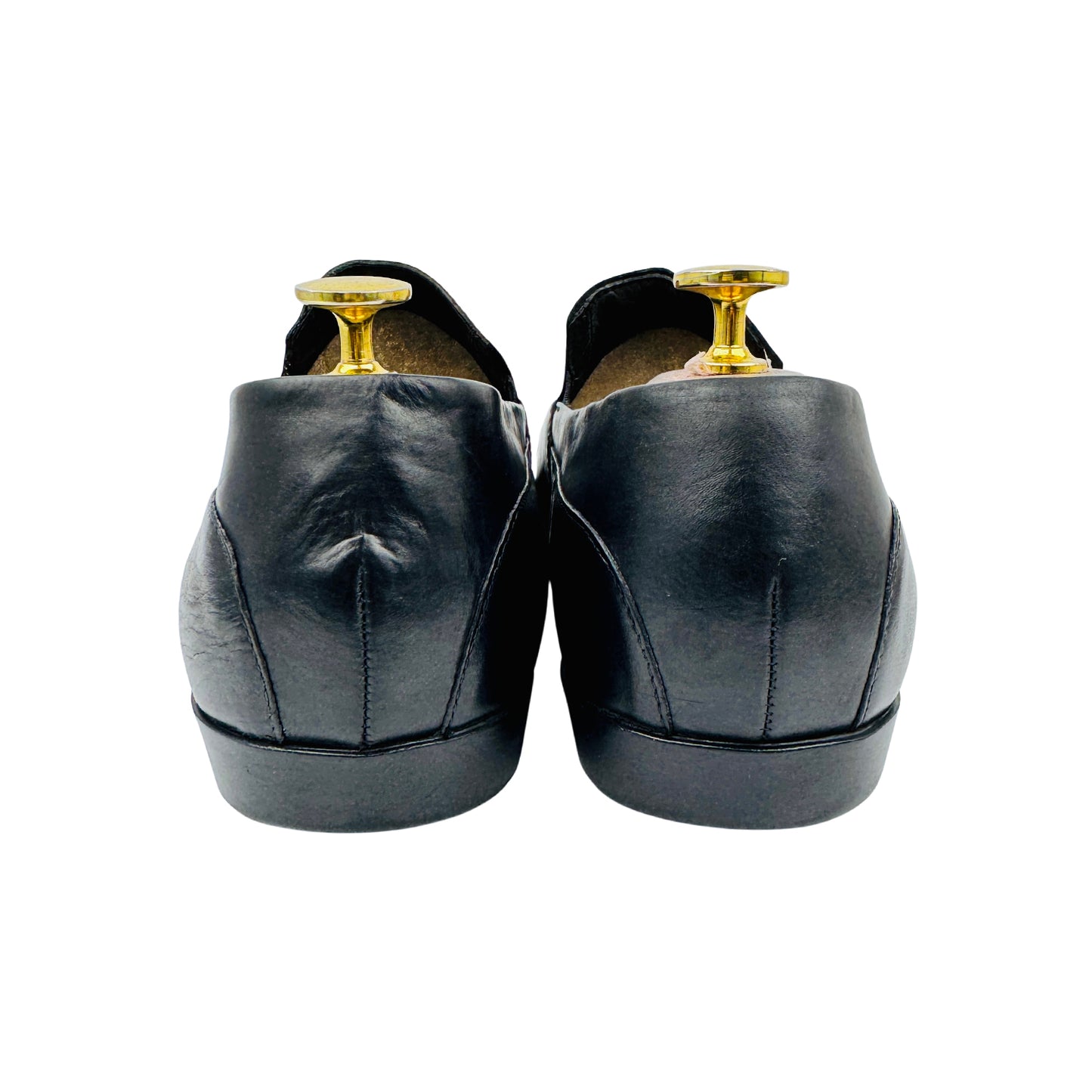 Hugo Boss Men's Black Leather Loafers (Size 42.5/43)