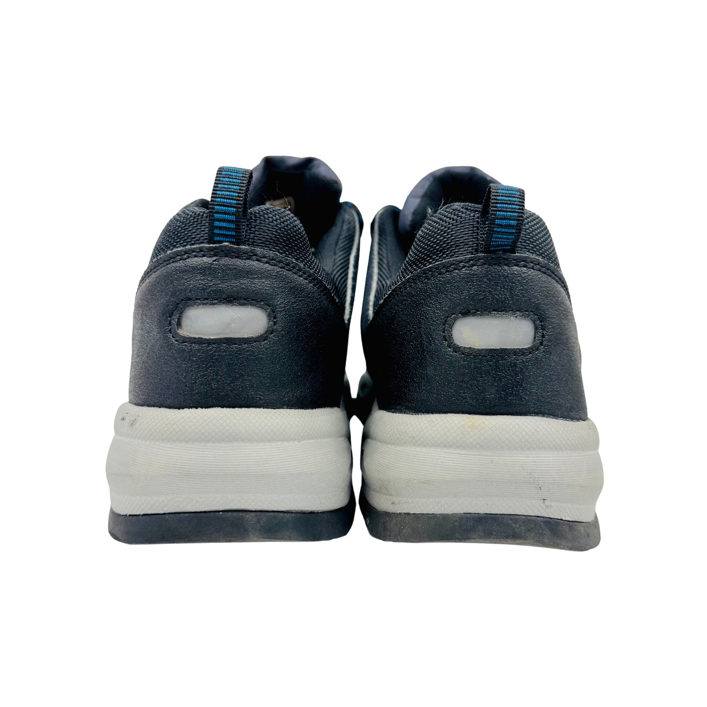 Crane Men's Blue Suede Leather Shoes (Size 44)