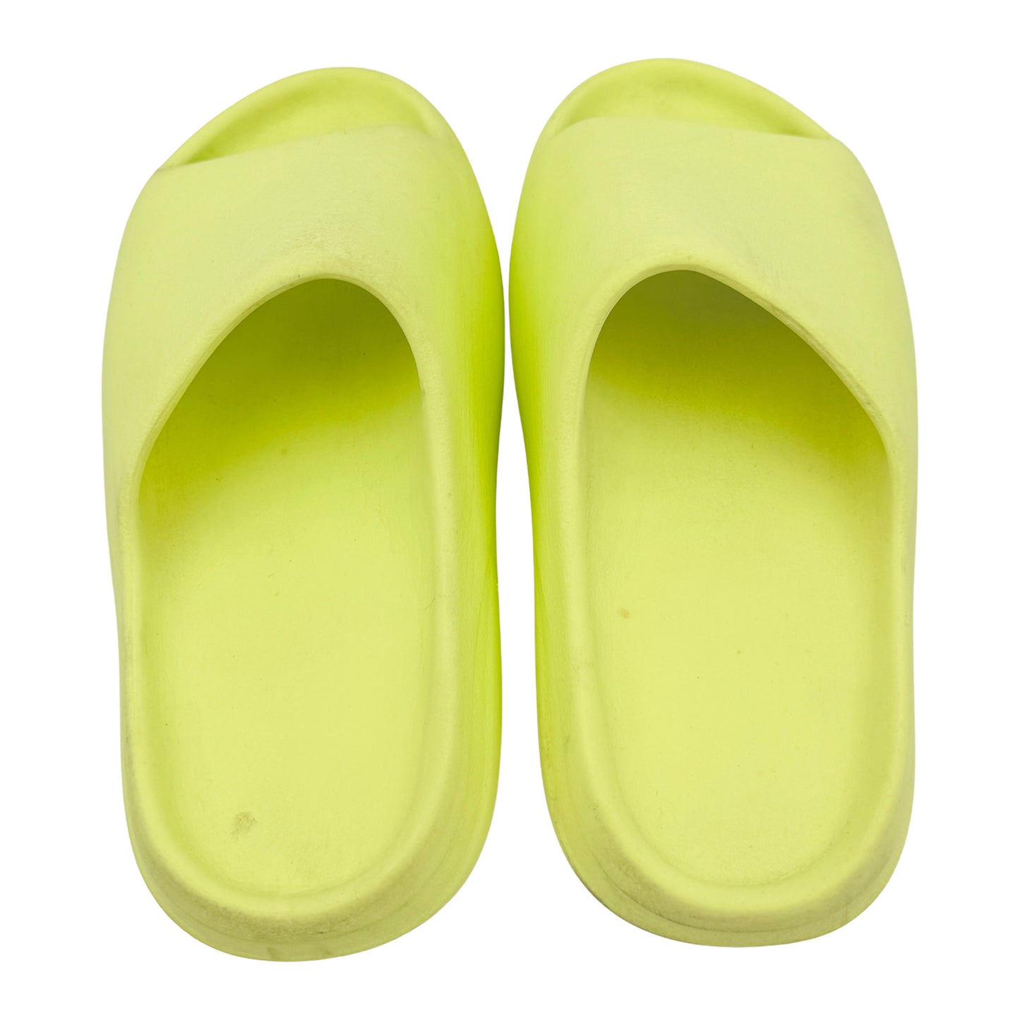 Adidas Yeezy 'Glow Green' Slides (Size 42/42.5) - GX6138