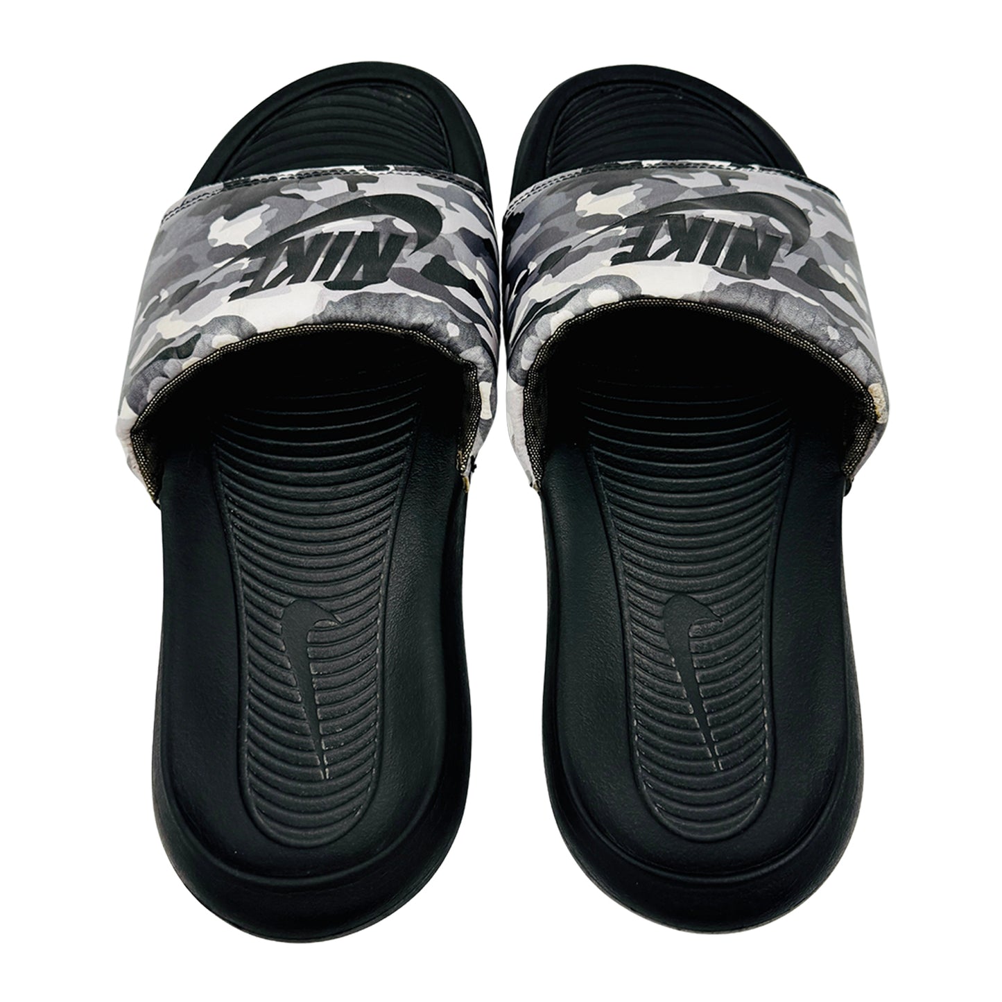 Nike Victori One Camo Print Slides (Size 42.5) - CN9678-001