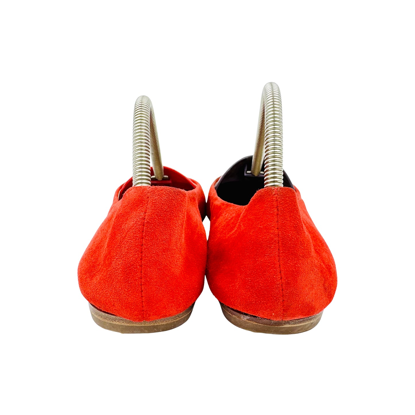 Tory Burch Chelsea Red Suede Ballet Flats (Size 36/36.5)