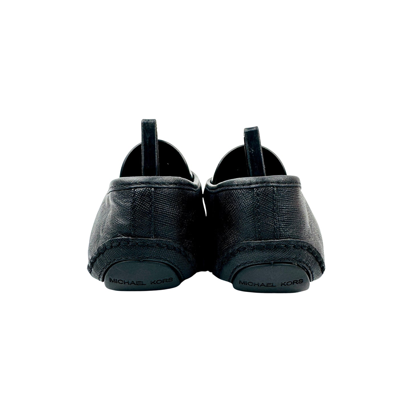 Michael Kors Fulton Saffiano Leather Moccasins (Size 37)