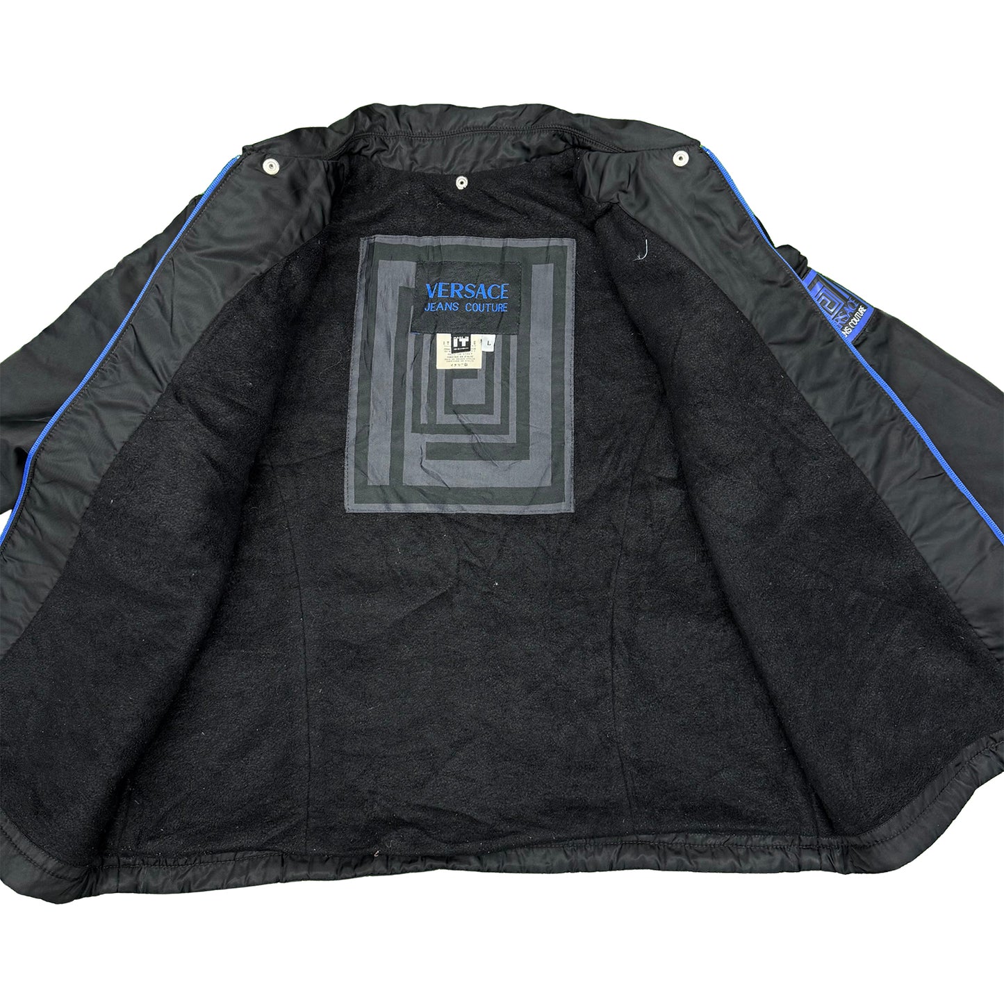 Versace Jeans Couture Black Jacket (Size Medium/Large)