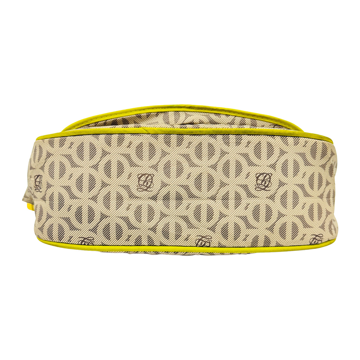 Bean Pole Beige Monogram Flap Shoulder Bag