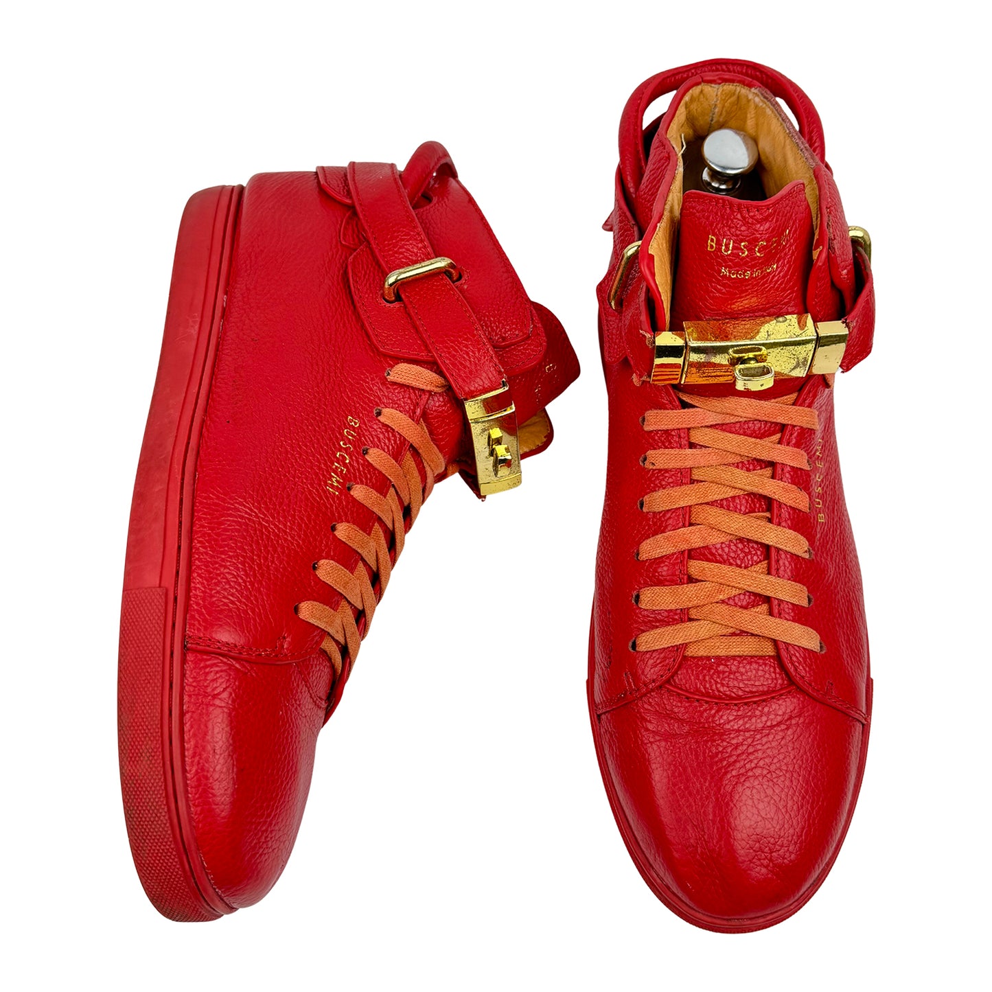 Buscemi Men's 100MM Red Sneakers (Size 46)