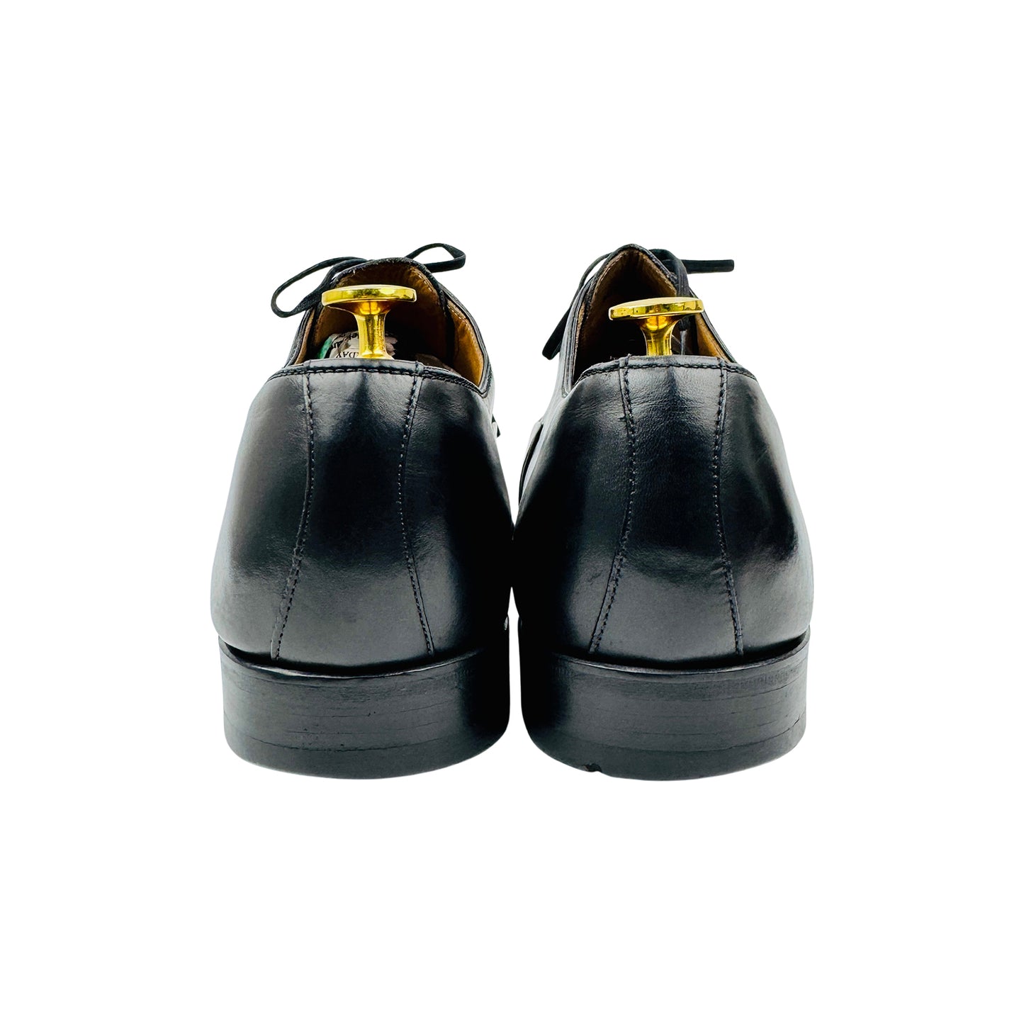 Magnanni Men's Corey Black Oxford shoes (Size 43.5) - 11676