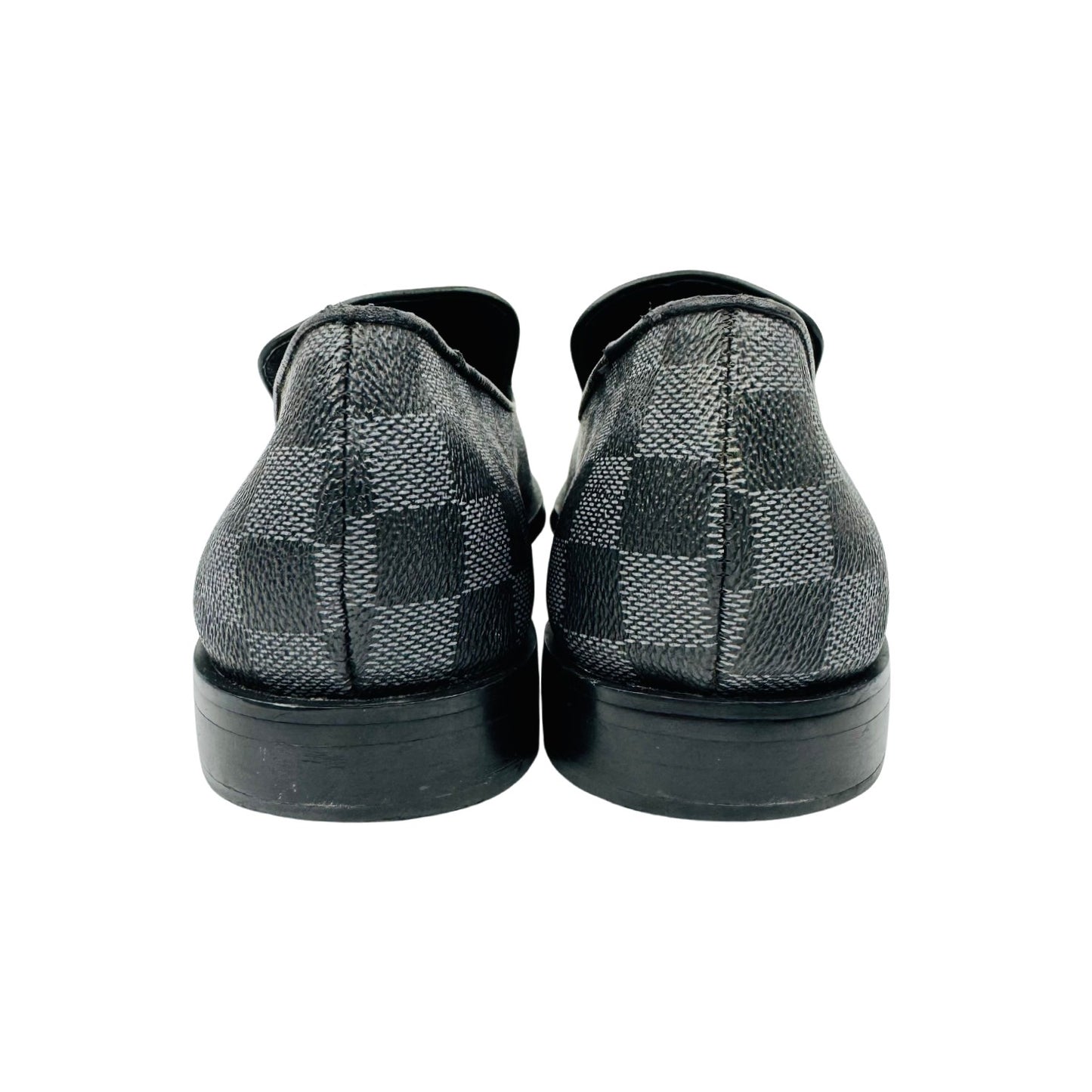 Louis Vuitton Major Damier Graphite Loafers (Size 42)