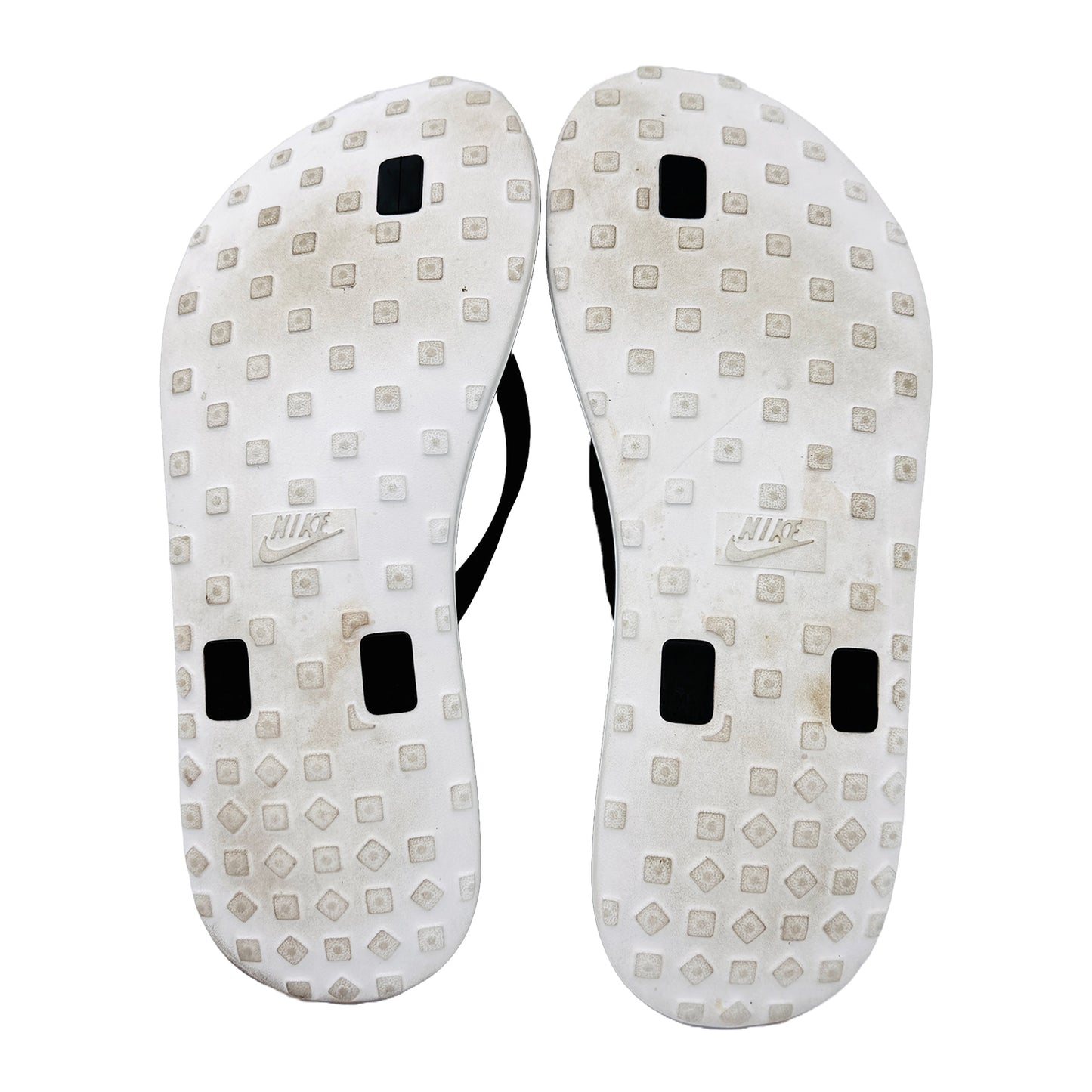 Outsole image of Nike Ondeck Black Flip Flops (Size 44/45) - CU3958-002