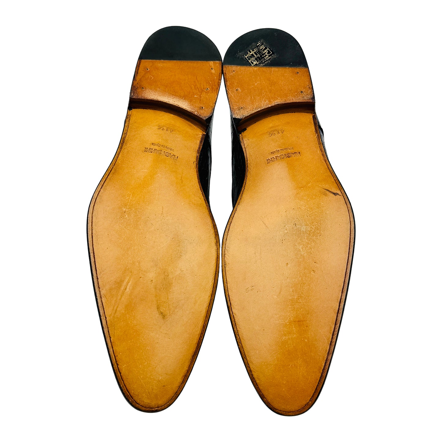 Magnanni Men's Alligator Leather Derby Shoes (Size 42/42.5)