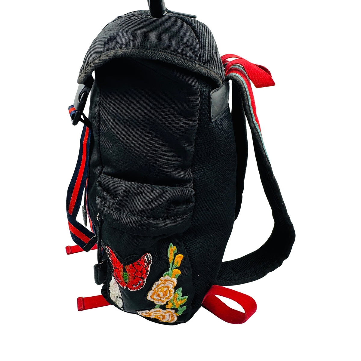 Gucci Techpack Tiger Head Embroidered Backpack - 429037